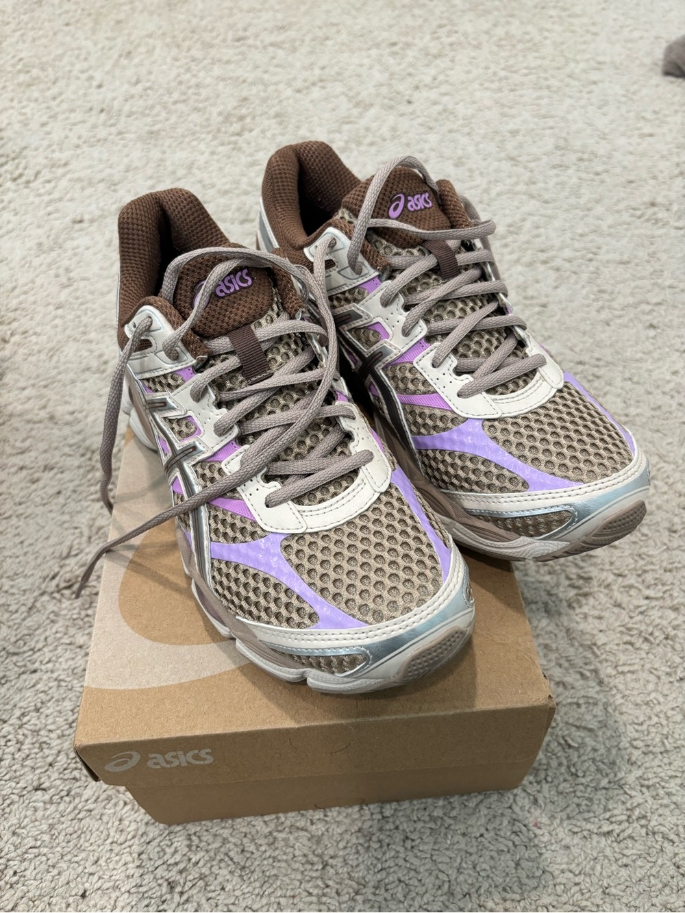 ASICS gel-cumulus 16 cinnamon/pure silver